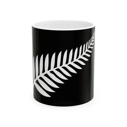 NZ fern flag (New Zealand) White Coffee Mug 11oz - Go Mug Yourself