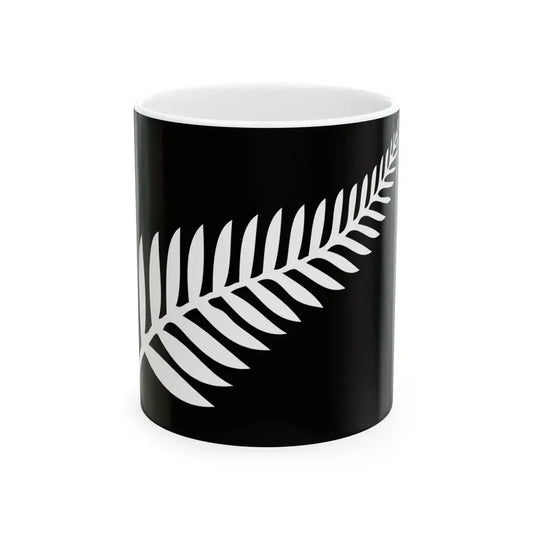 NZ fern flag (New Zealand) White Coffee Mug 11oz - Go Mug Yourself