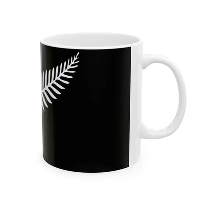 NZ fern flag (New Zealand) White Coffee Mug - Go Mug Yourself