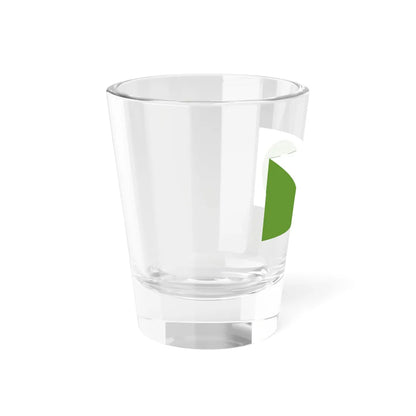 NZ flag design Modern Hundertwasser by Tomas Cottle (New Zealand) Shot Glass 1.5oz - Go Mug Yourself