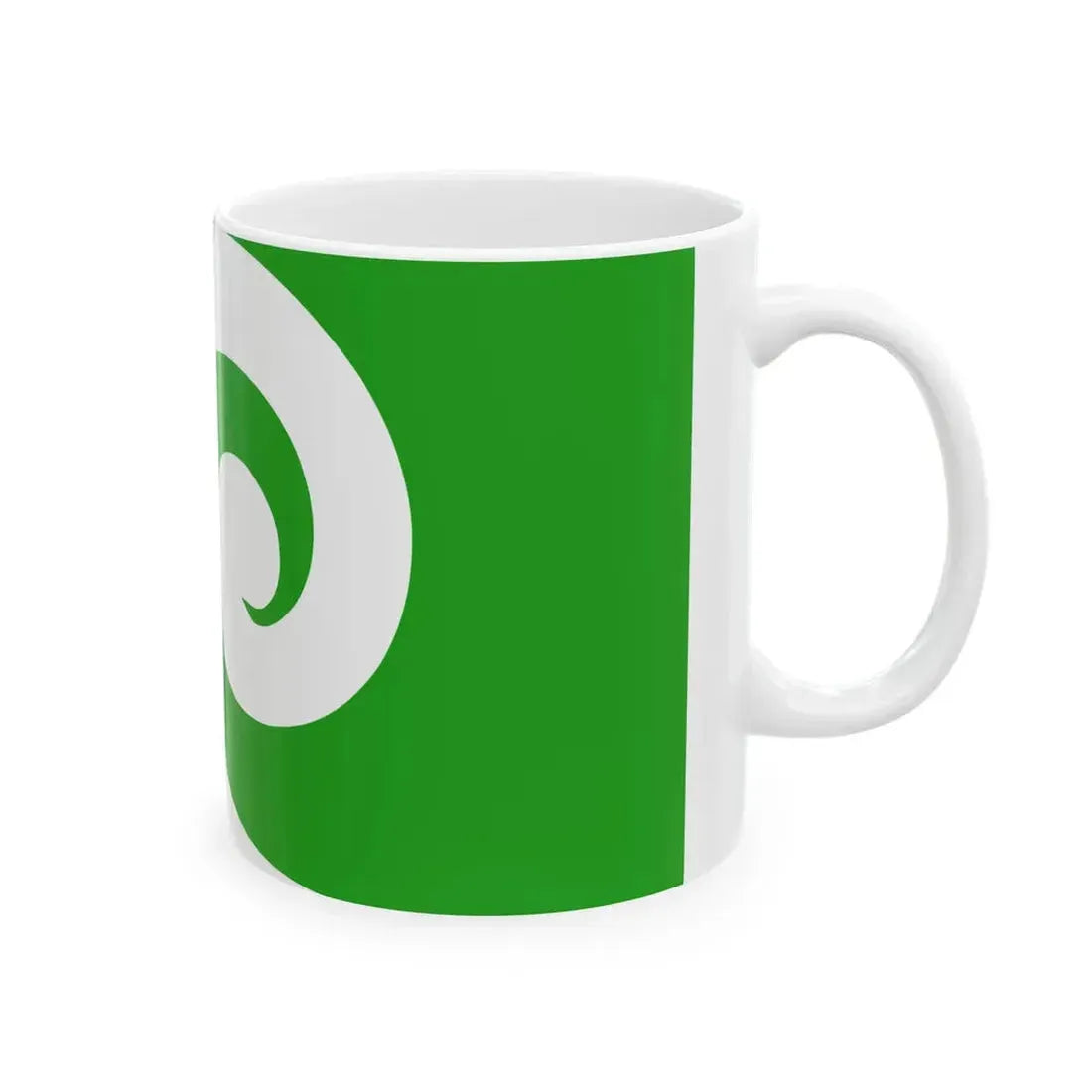 NZ flag design Moving Forward by Dominic Carroll (New Zealand) White Coffee Mug - Go Mug Yourself