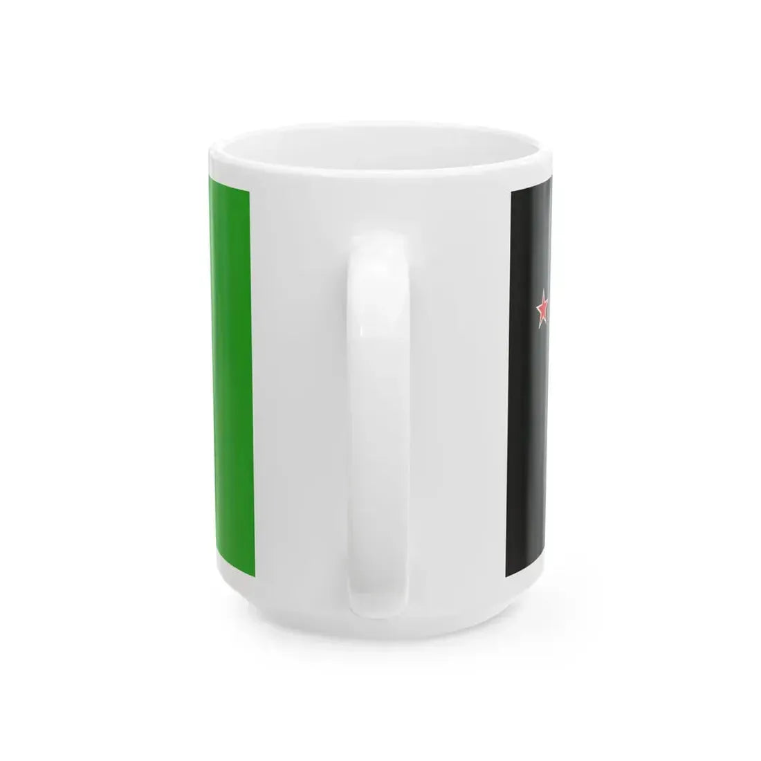 NZ flag design Moving Forward by Dominic Carroll (New Zealand) White Coffee Mug - Go Mug Yourself