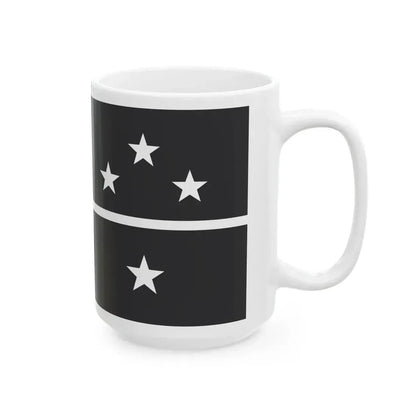NZ flag design Southern Cross Horizon by Sven Baker (New Zealand) White Coffee Mug - Go Mug Yourself