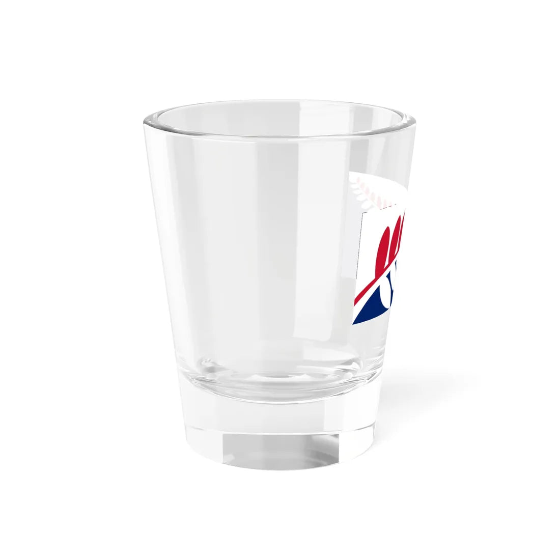 NZ flag design Unity Fern Red  Blue by Paul Jackways redesign (New Zealand) Shot Glass 1.5oz - Go Mug Yourself