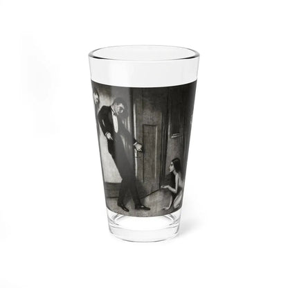 O Chivalry (2), Liberty magazine, July 20, 1929 (Magazine Illustration) Pint Glass 16oz 16oz - Go Mug Yourself