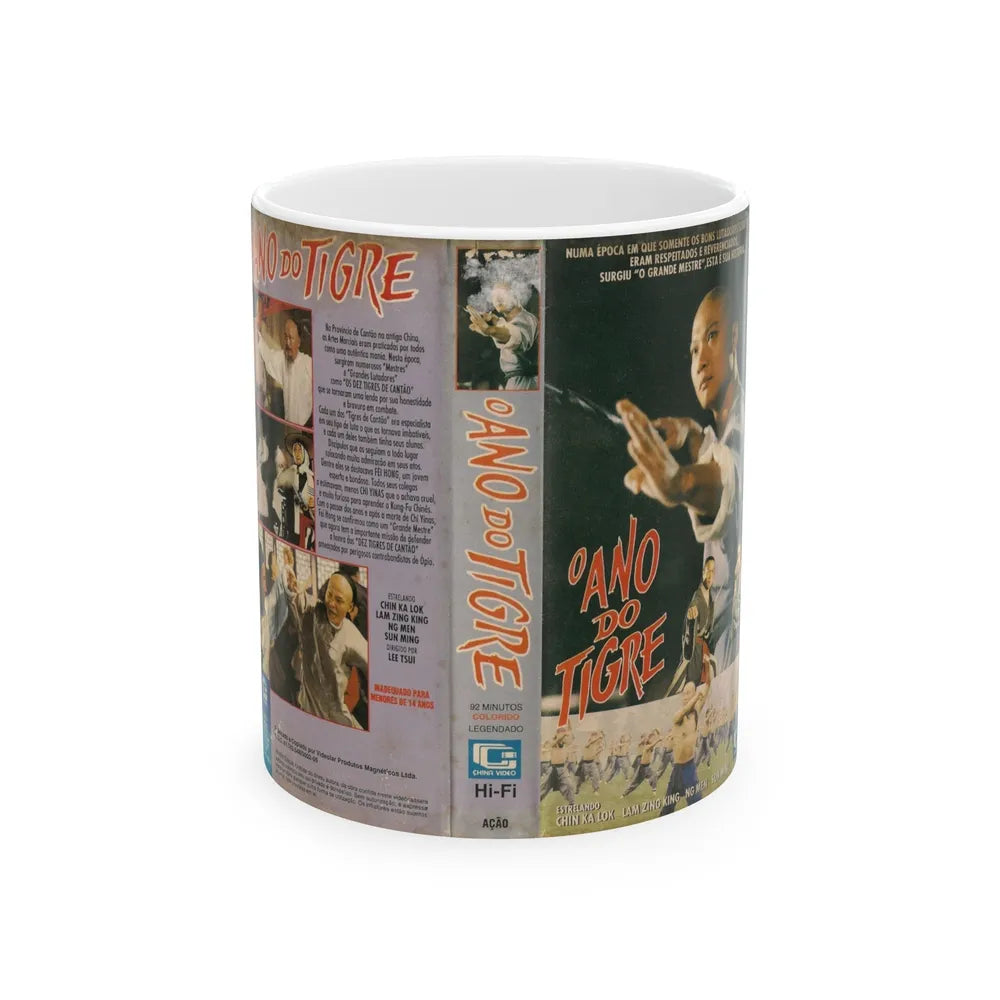 OANO DO TIGRE (VHS COVER) - White Coffee Mug-11oz-Go Mug Yourself