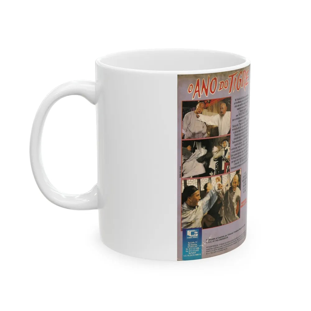 OANO DO TIGRE (VHS COVER) - White Coffee Mug-Go Mug Yourself