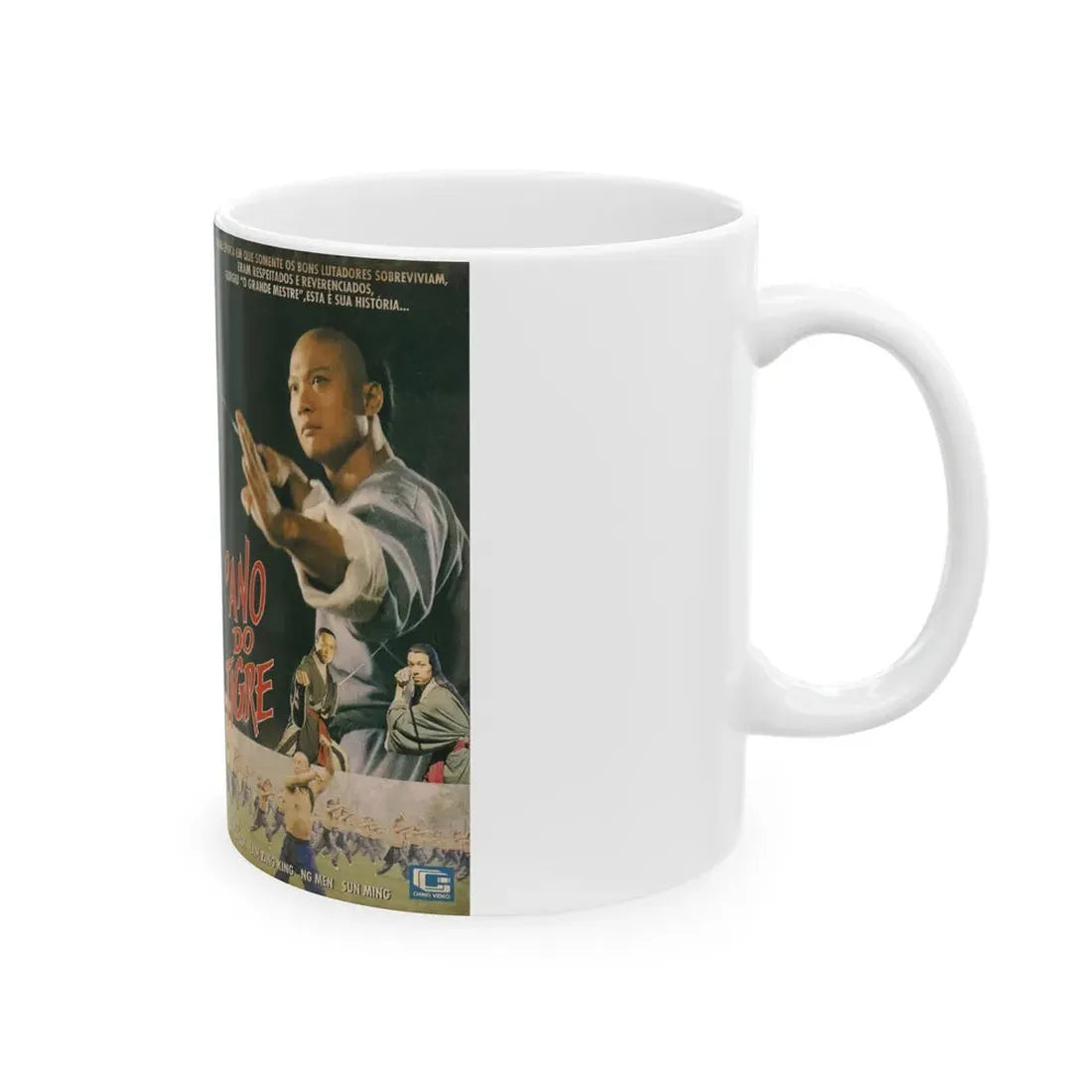 OANO DO TIGRE (VHS COVER) - White Coffee Mug - Go Mug Yourself