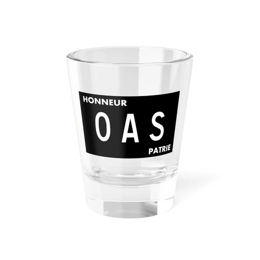 OAS Flag (Algeria) Shot Glass 1.5oz 1.5oz - Go Mug Yourself