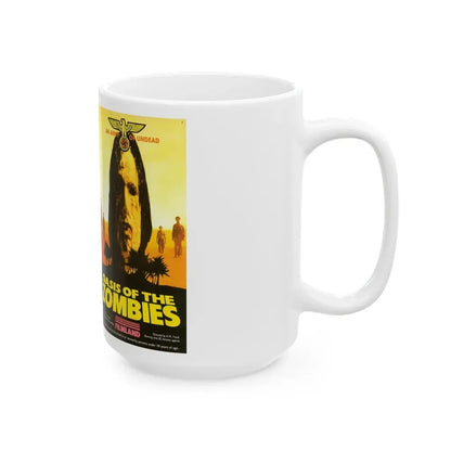 OASIS OF THE ZOMBIES FILMLAND (VHS COVER) - White Coffee Mug - Go Mug Yourself