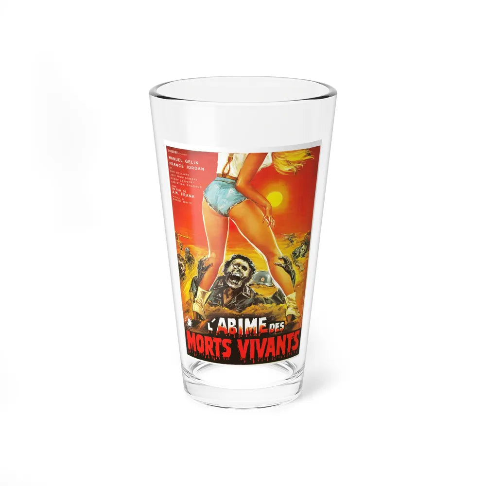 OASIS OF THE ZOMBIES (FRENCH) 1982 Movie Poster - Pint Glass 16oz-16oz-Go Mug Yourself