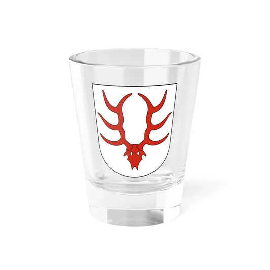 Oberbüren-blazon (Switzerland) (Coat of Arms) Shot Glass 1.5oz 1.5oz - Go Mug Yourself