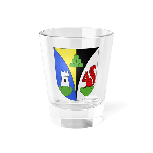 Oberdorf-coat of arms (Switzerland) (Coat of Arms) Shot Glass 1.5oz 1.5oz - Go Mug Yourself