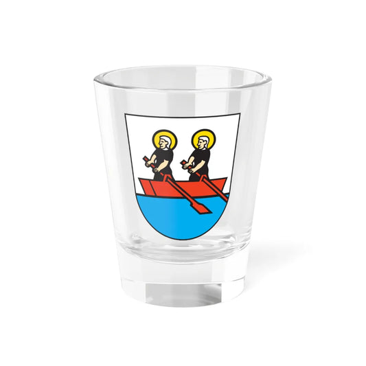 Oberägeri Wappen (Switzerland) (Coat of Arms) Shot Glass 1.5oz 1.5oz - Go Mug Yourself