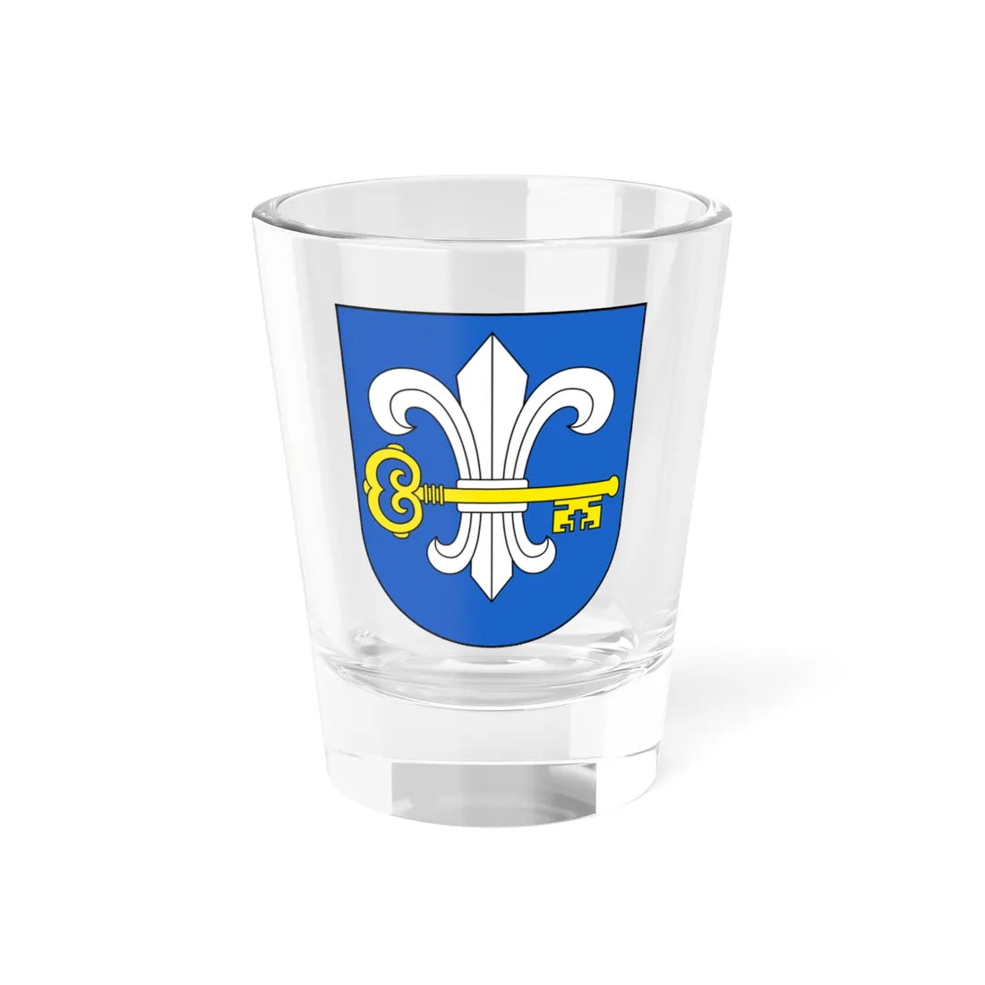 Oberhallau-blazon (Switzerland) (Coat of Arms) Shot Glass 1.5oz 1.5oz - Go Mug Yourself