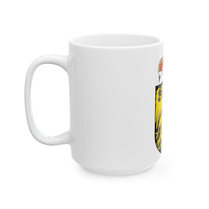 Oberoesterreich Wappen (Austria) White Coffee Mug-Go Mug Yourself