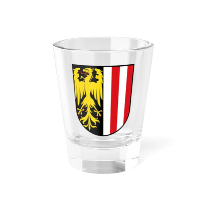 Oberoesterreich Wappen shield (Austria) (Coat of Arms) Shot Glass 1.5oz 1.5oz - Go Mug Yourself