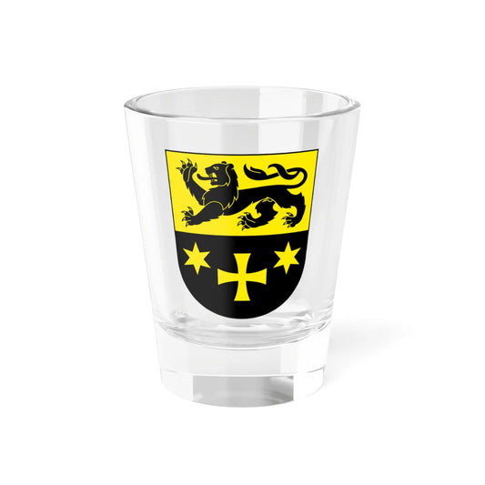 Oberriet-blazon (Switzerland) (Coat of Arms) Shot Glass 1.5oz 1.5oz - Go Mug Yourself