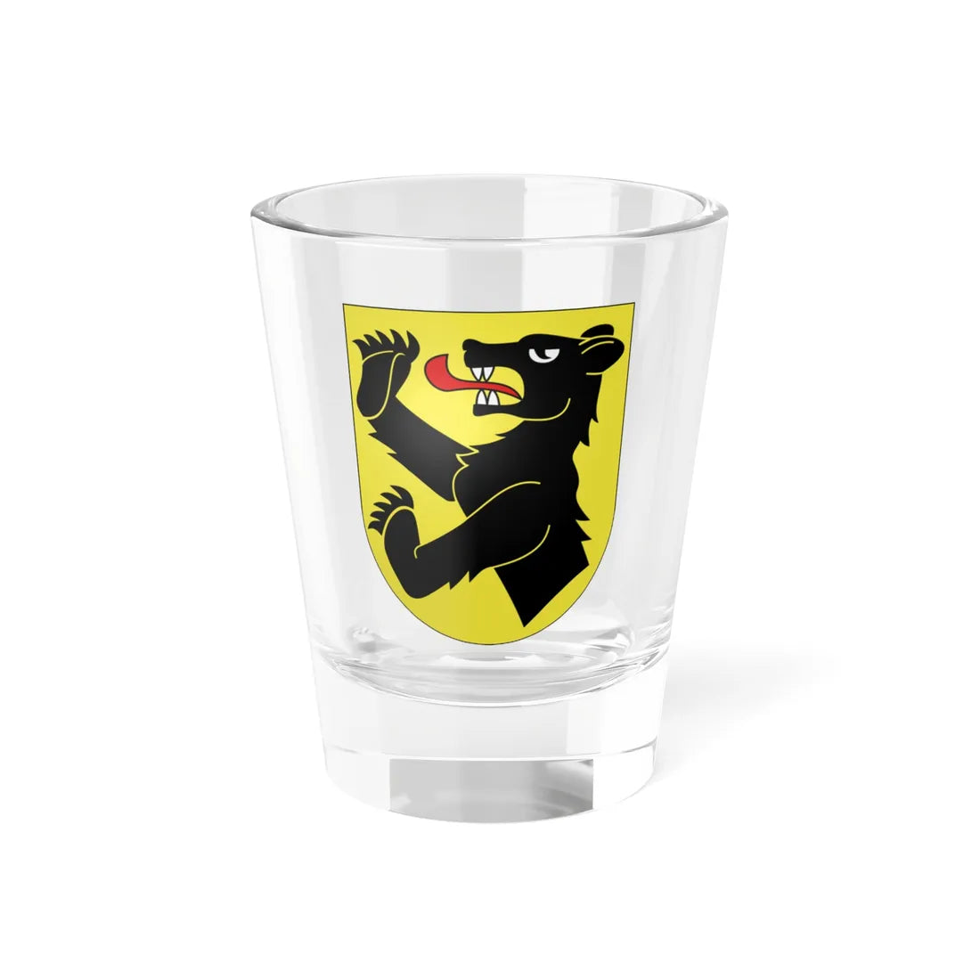 Obersimmental-coat of arms (Switzerland) (Coat of Arms) Shot Glass 1.5oz 1.5oz - Go Mug Yourself