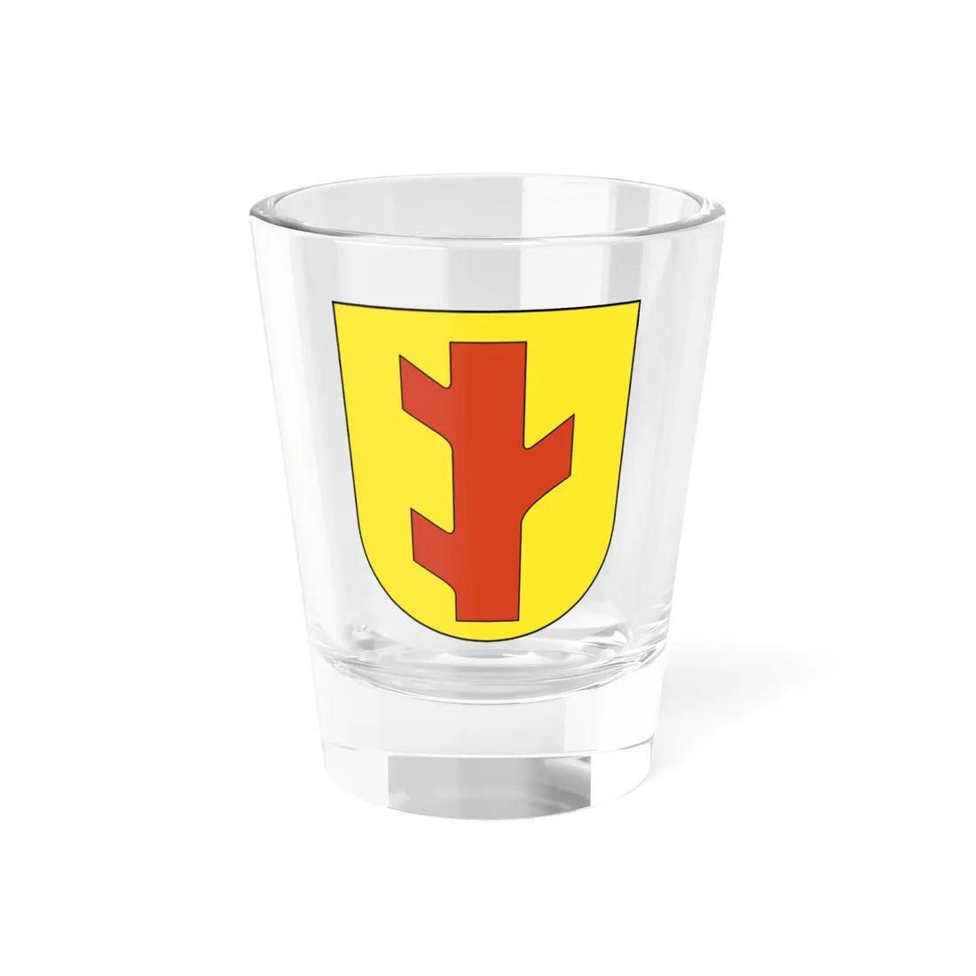 Oberstammheim-blazon (Switzerland) (Coat of Arms) Shot Glass 1.5oz 1.5oz - Go Mug Yourself
