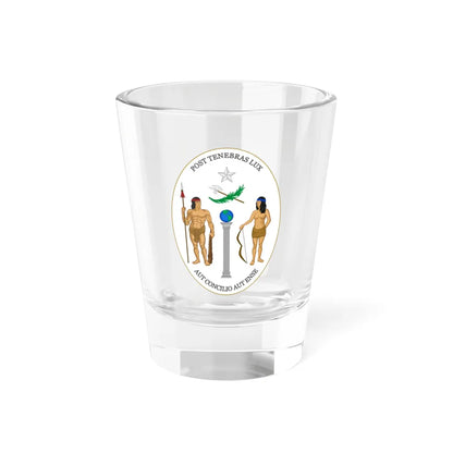 Obverse of the Coat of Arms of Chile (1812-1814) - Shot Glass 1.5oz 1.5oz - Go Mug Yourself
