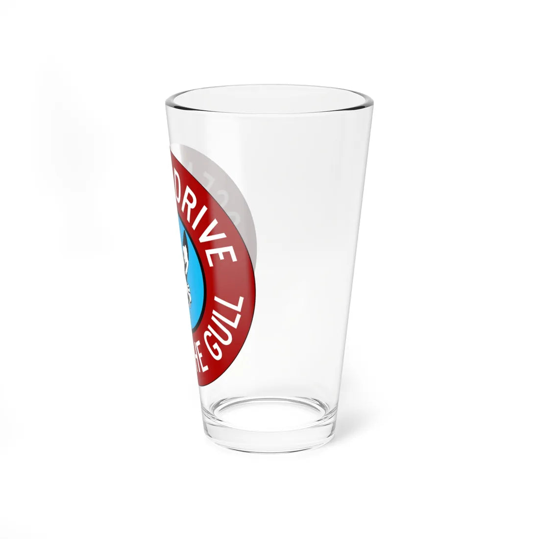 Ocean Drive NJ (New Jersey) (Road Sign) Pint Glass 16oz - Go Mug Yourself