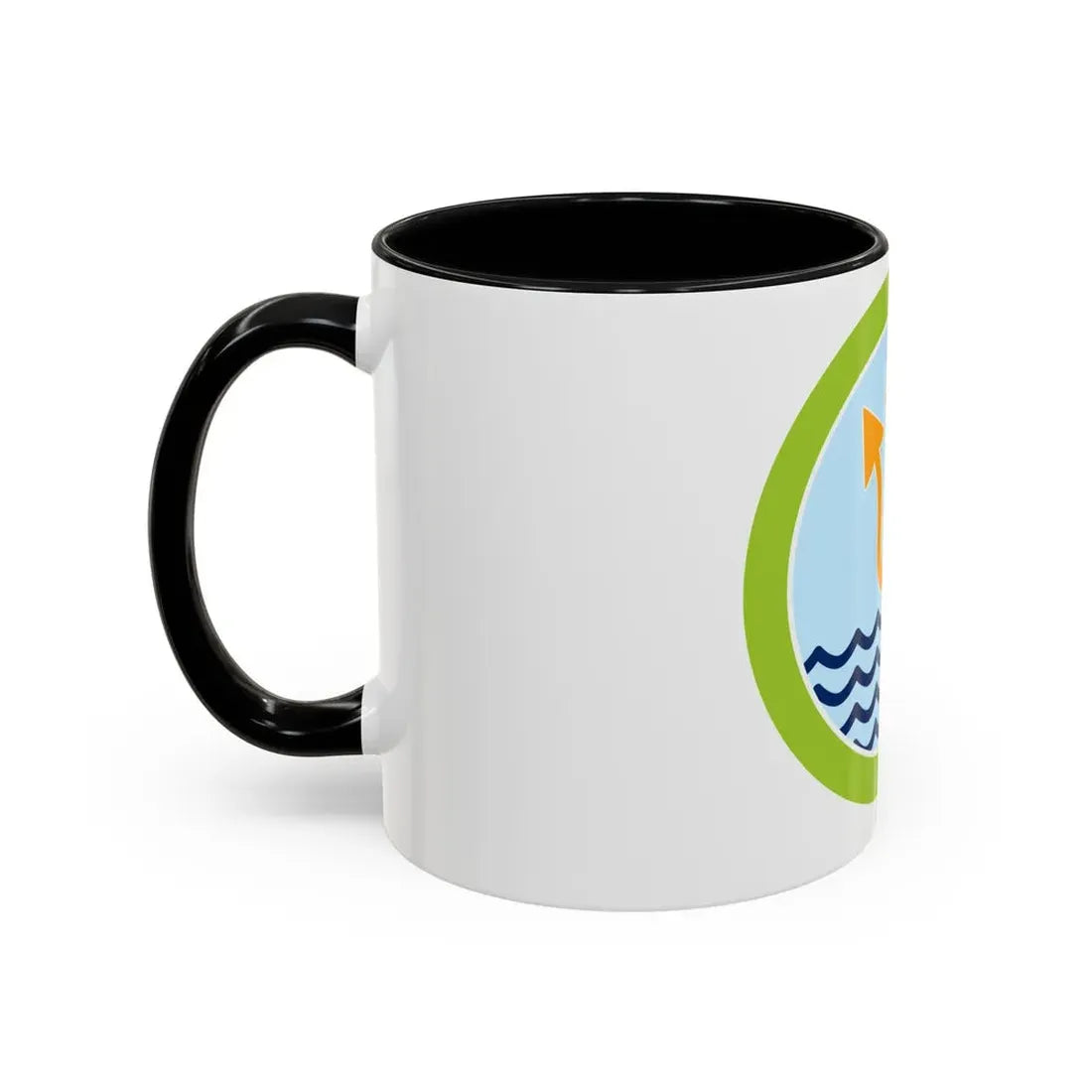 Oceanography (Boy Scout Merit Badge) Accent Coffee Mug - Go Mug Yourself