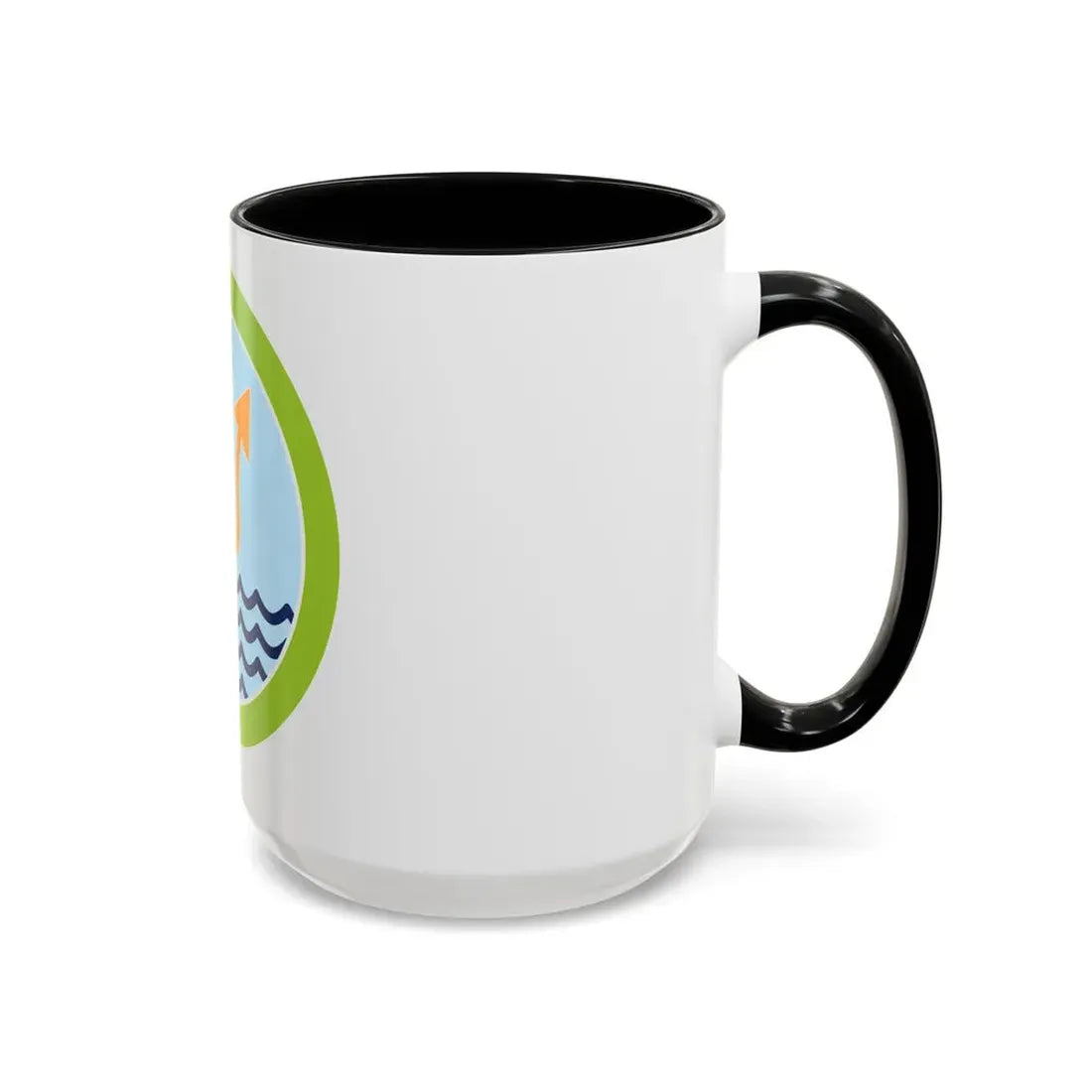 Oceanography (Boy Scout Merit Badge) Accent Coffee Mug - Go Mug Yourself
