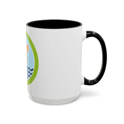 Oceanography (Boy Scout Merit Badge) Accent Coffee Mug - Go Mug Yourself