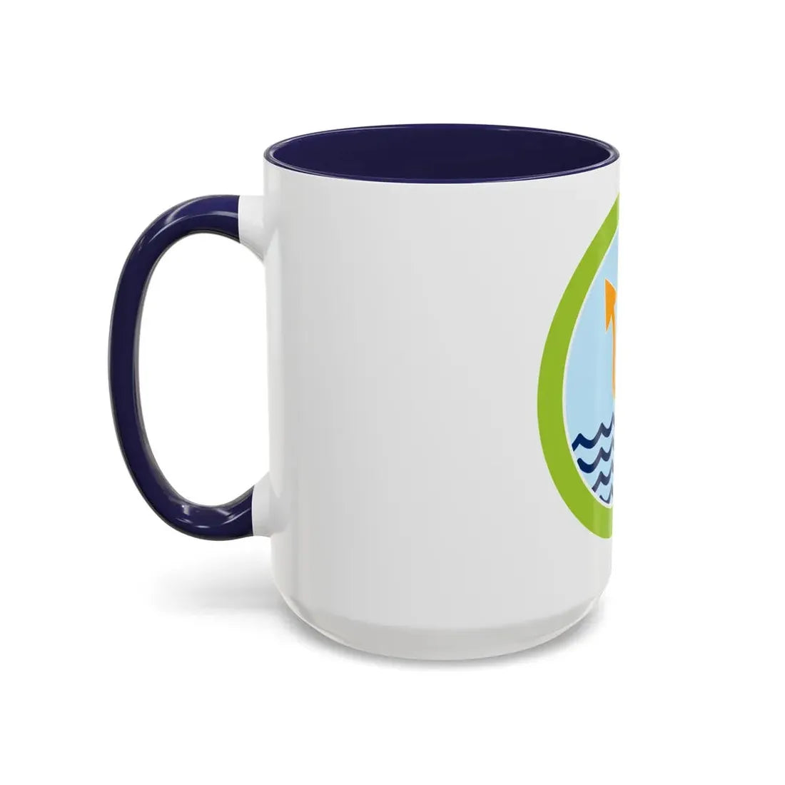 Oceanography (Boy Scout Merit Badge) Accent Coffee Mug - Go Mug Yourself