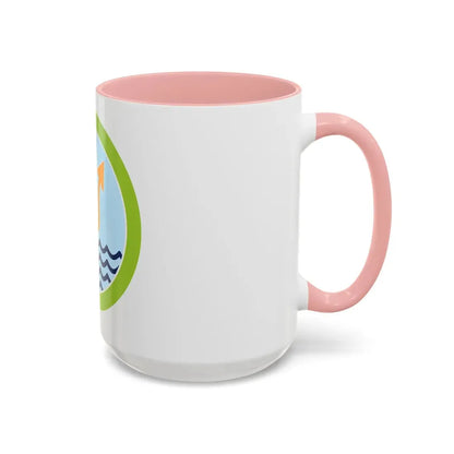 Oceanography (Boy Scout Merit Badge) Accent Coffee Mug - Go Mug Yourself