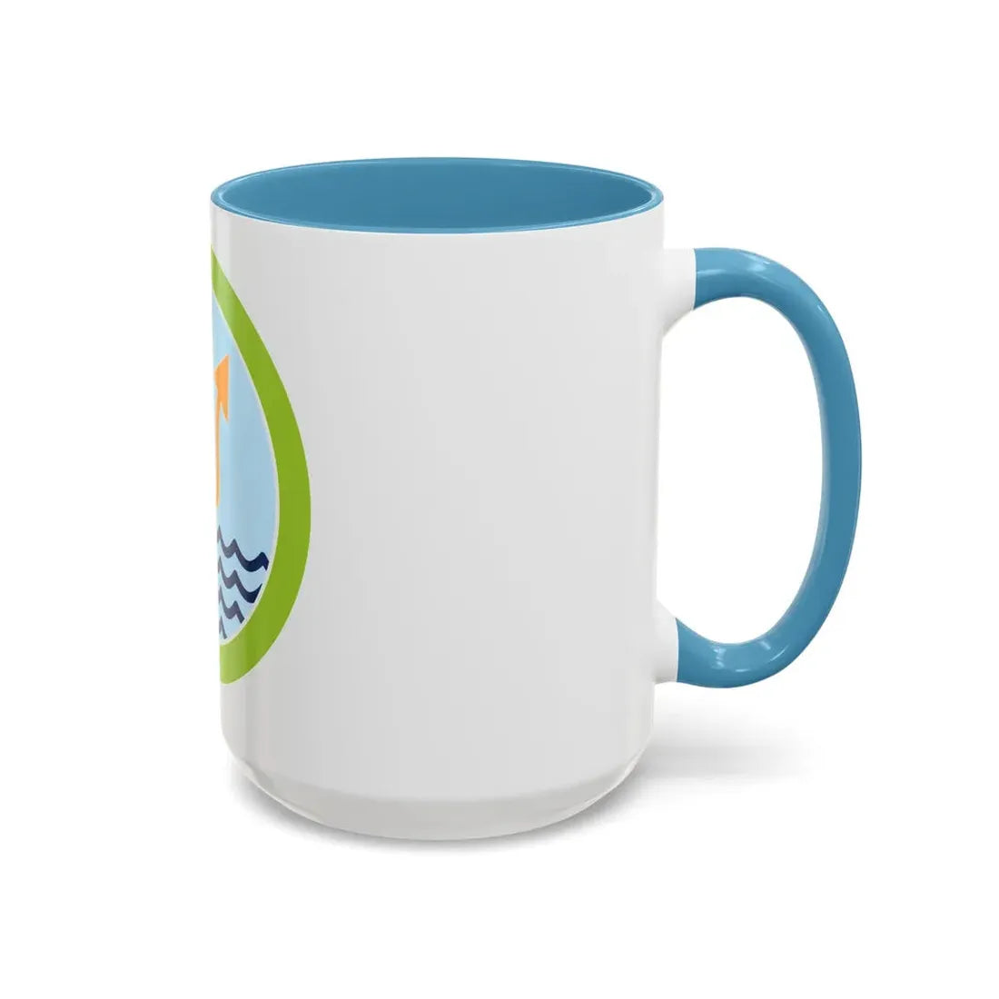 Oceanography (Boy Scout Merit Badge) Accent Coffee Mug - Go Mug Yourself