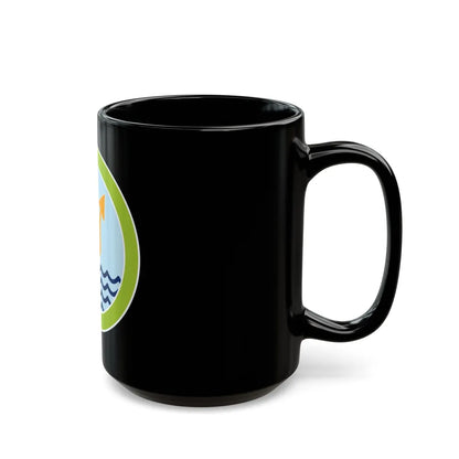 Oceanography (Boy Scout Merit Badge) Black Coffee Mug-Go Mug Yourself