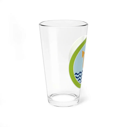Oceanography (Boy Scout Merit Badge) Pint Glass 16oz - Go Mug Yourself