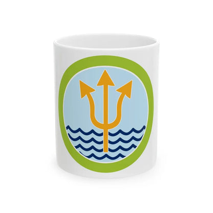 Oceanography (Boy Scout Merit Badge) White Coffee Mug-11oz-Go Mug Yourself