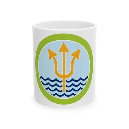 Oceanography (Boy Scout Merit Badge) White Coffee Mug 11oz - Go Mug Yourself