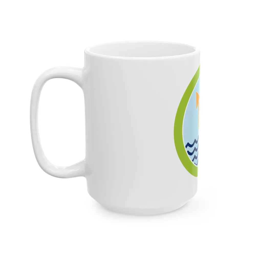 Oceanography (Boy Scout Merit Badge) White Coffee Mug-Go Mug Yourself