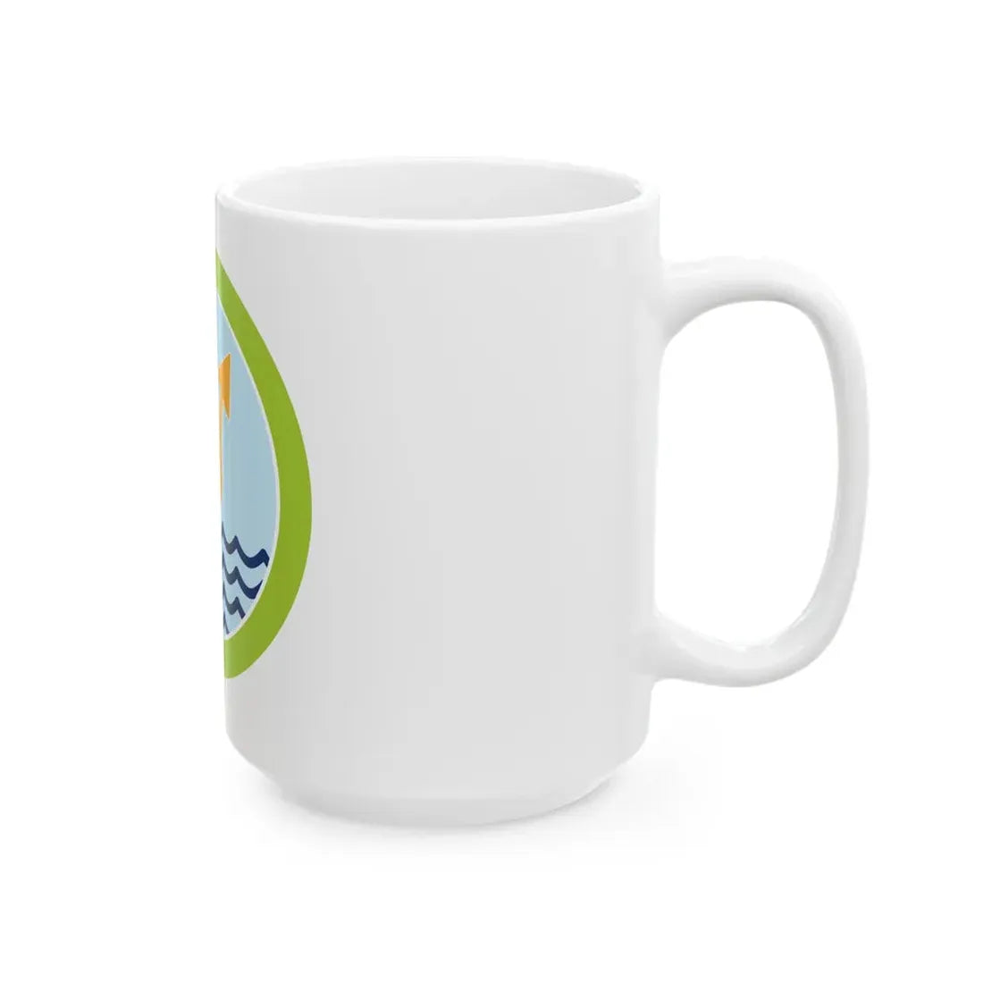 Oceanography (Boy Scout Merit Badge) White Coffee Mug - Go Mug Yourself