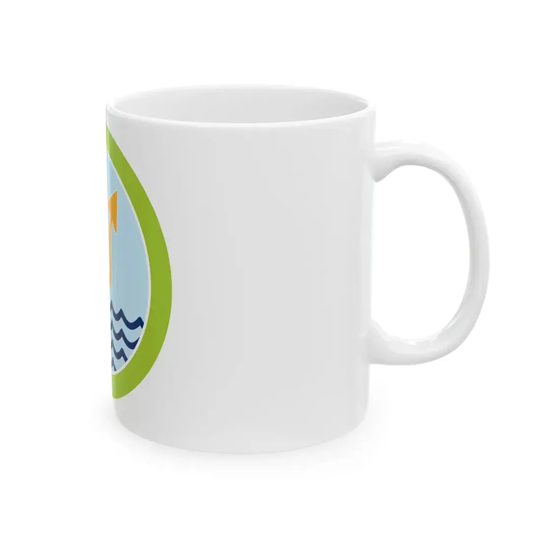 Oceanography (Boy Scout Merit Badge) White Coffee Mug - Go Mug Yourself