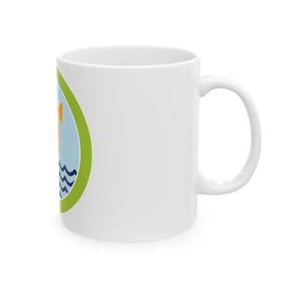 Oceanography (Boy Scout Merit Badge) White Coffee Mug - Go Mug Yourself