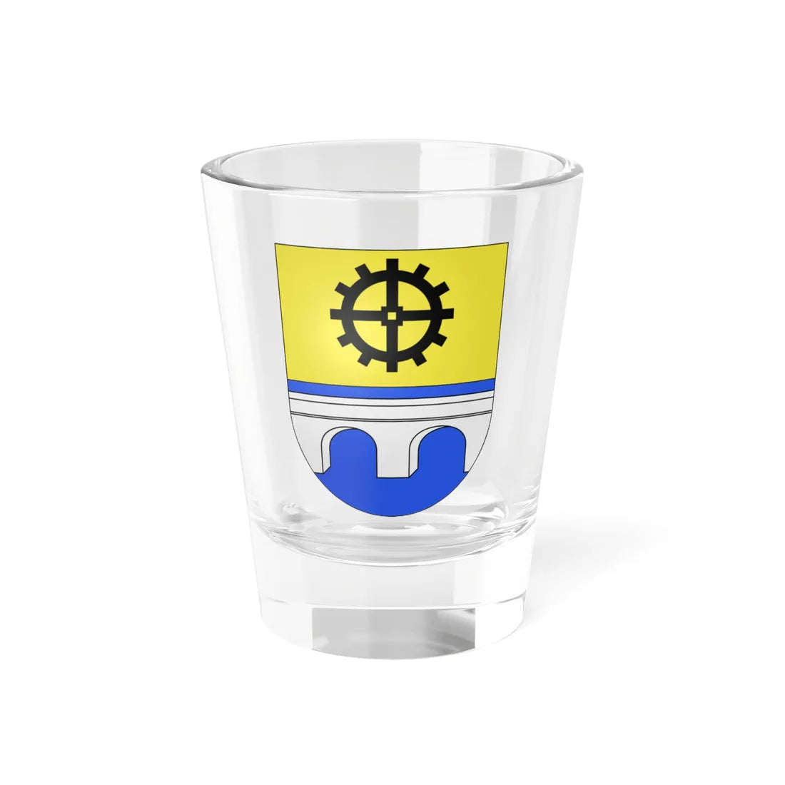 Ocout-coat of arms (Switzerland) (Coat of Arms) Shot Glass 1.5oz 1.5oz - Go Mug Yourself