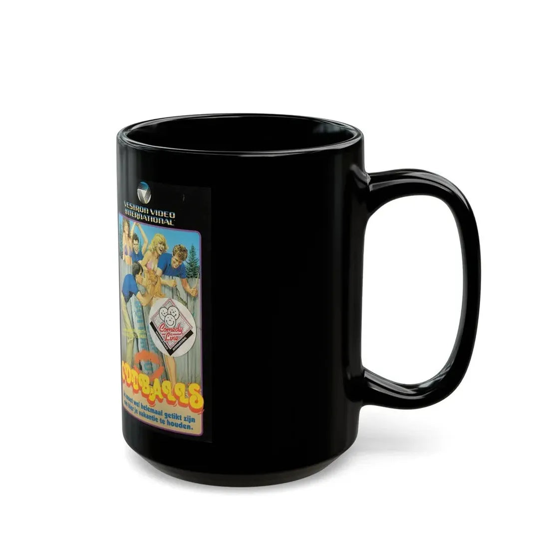 ODDBALLS (VHS COVER) - Black Coffee Mug - Go Mug Yourself