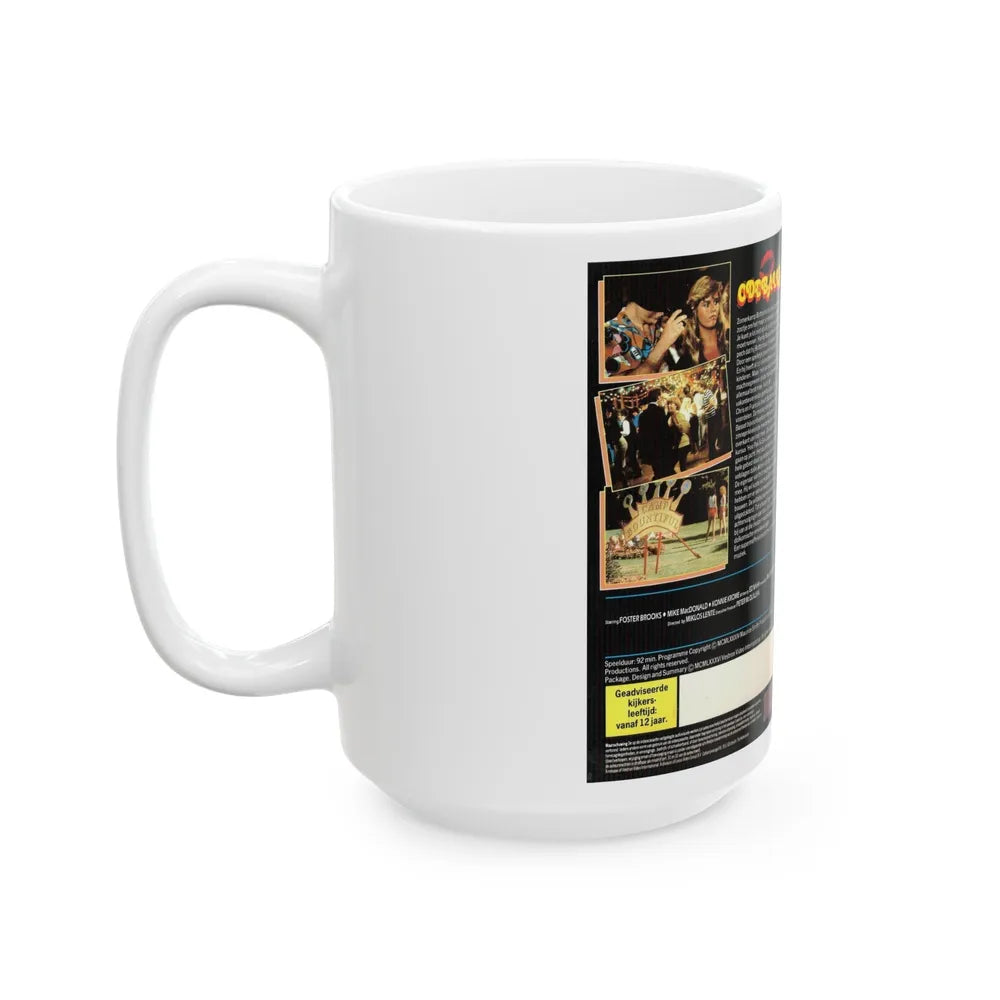 ODDBALLS (VHS COVER) - White Coffee Mug-Go Mug Yourself