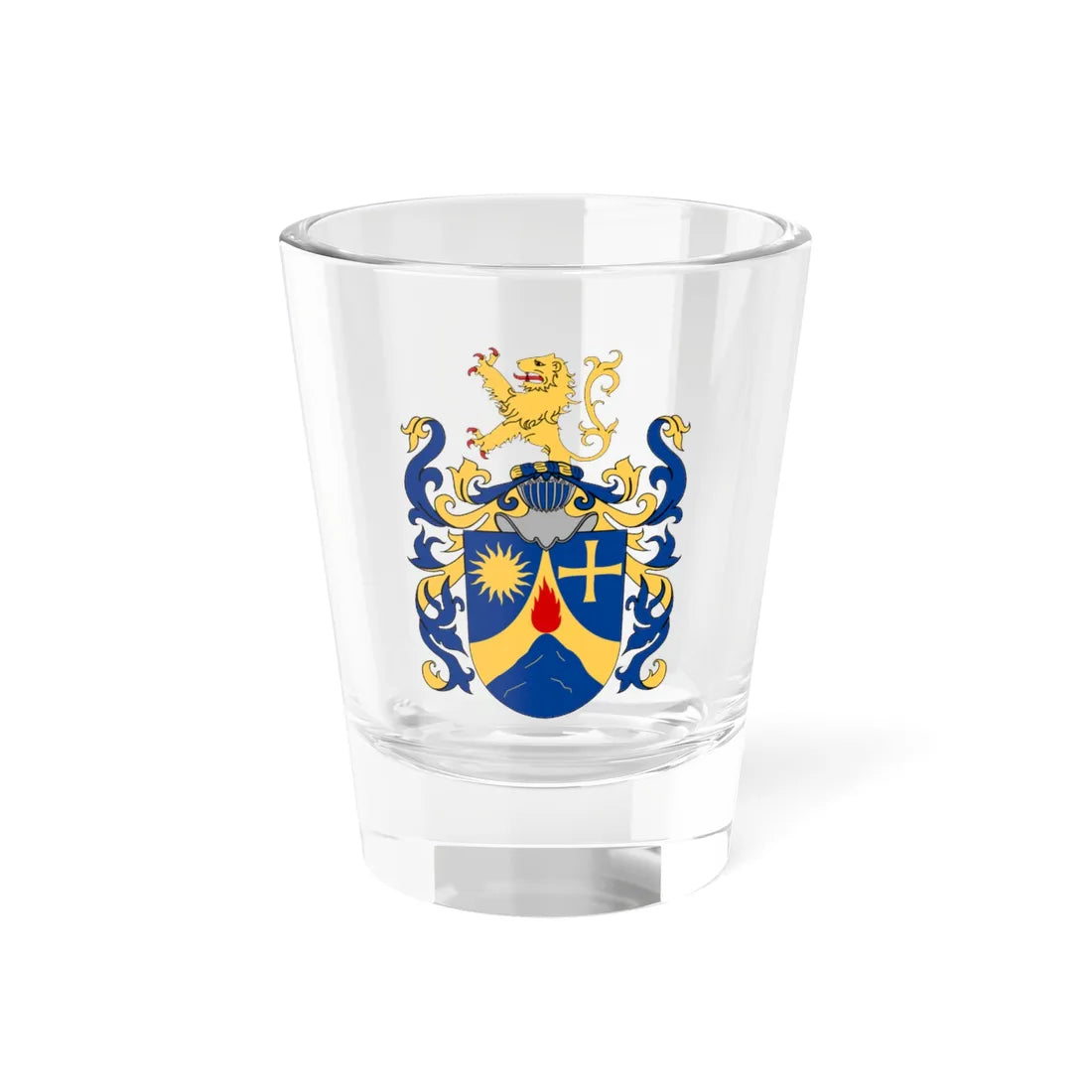 Odelstierna vapen hela (Sweden) (Coat of Arms) Shot Glass 1.5oz 1.5oz - Go Mug Yourself