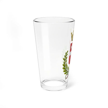 Oderzo-Stemma (Italy) (Coat of Arms) Pint Glass 16oz - Go Mug Yourself
