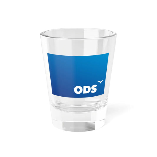 ODS vlajka rohový logotyp (Czech Republic) Shot Glass 1.5oz 1.5oz - Go Mug Yourself