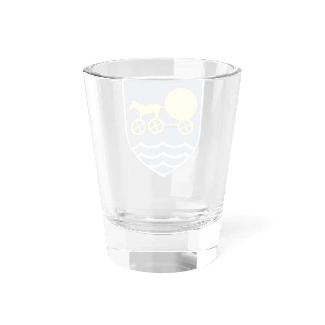 Odsherred Kommune coa (Denmark) (Coat of Arms) Shot Glass 1.5oz - Go Mug Yourself