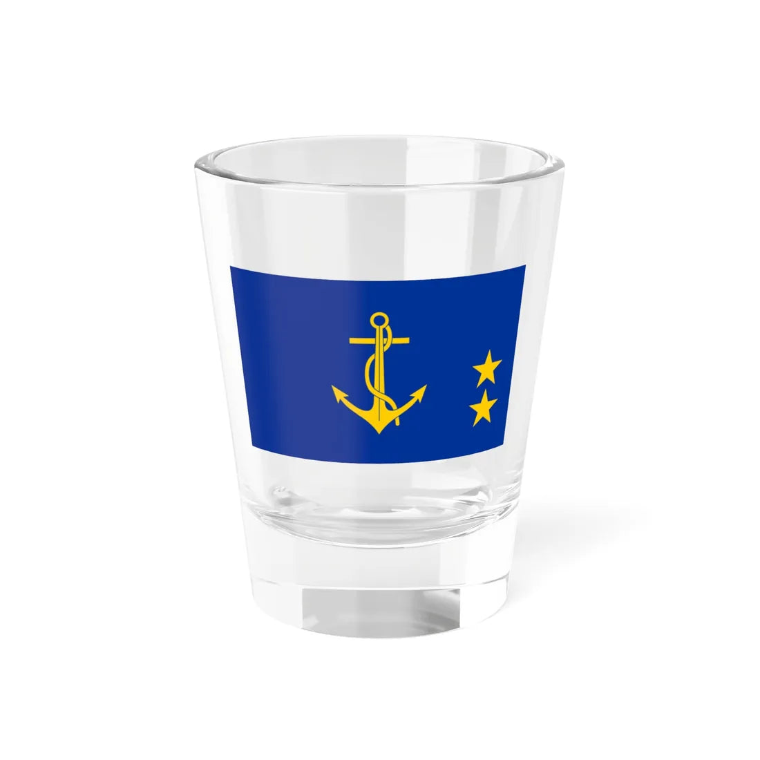 OF-7 Command flag vice admiral VM (Germany) Shot Glass 1.5oz 1.5oz - Go Mug Yourself