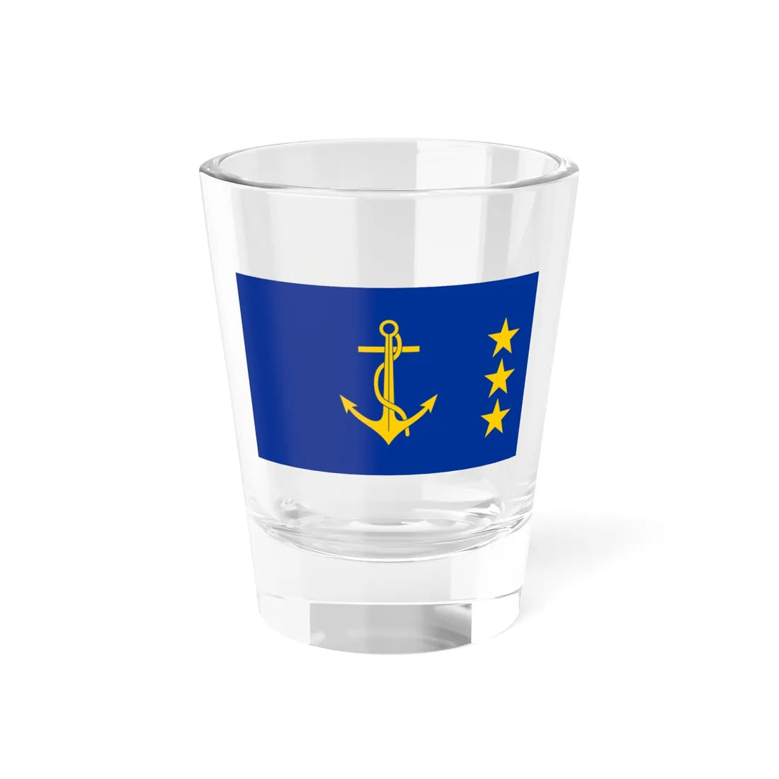 OF-8 Command flag admiral VM (Germany) Shot Glass 1.5oz 1.5oz - Go Mug Yourself