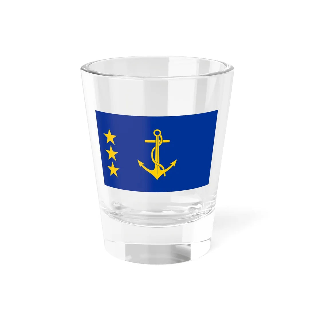 OF-8 Command flag admiral VM1 (Germany) Shot Glass 1.5oz 1.5oz - Go Mug Yourself